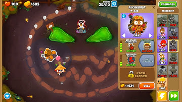 BTD6 - Carved - Hard - No Monkey Knowledge Guide (Unedited Version)