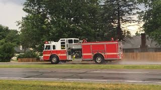 Maumee Fire Department Engine 2 Responding