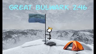 Peaks of Yore Speedrun Great Bulwark FWR 2:46 (Patch 1.5.2)