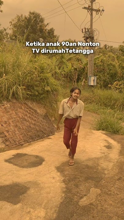 Ketika anak 90an nnton drumah tetangga #anak90an #nostalgiajamandulu #90s #nostalgiaplaystation