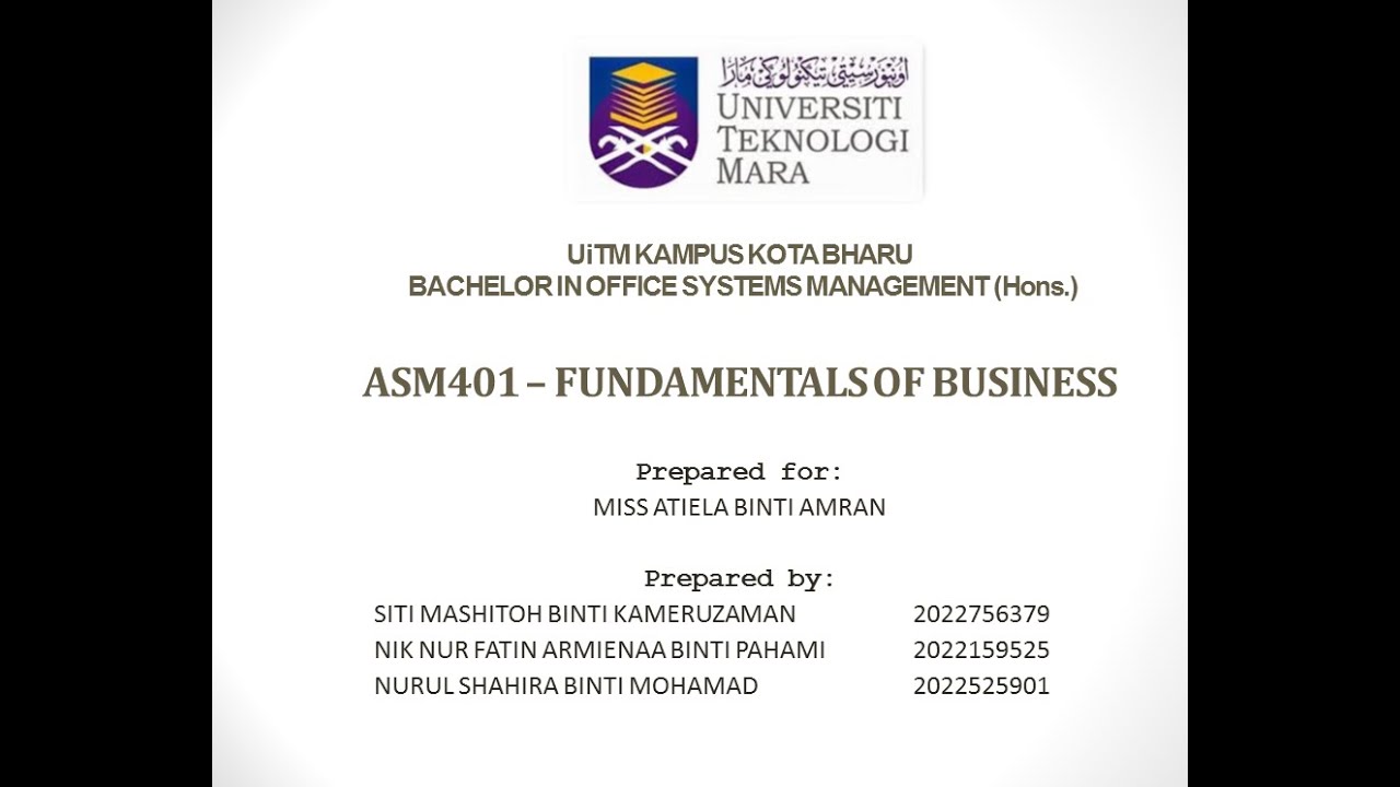 group assignment asm401