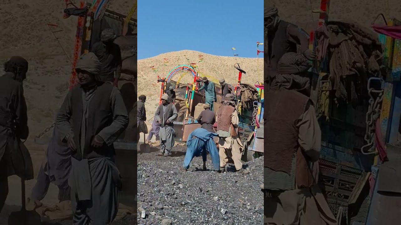 Koyla LaBour Spain Karez Hana Depo, Quetta Balochistan 