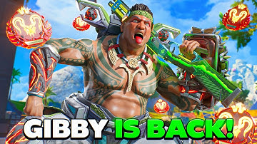 Gibby Is So Back In Pro Level Ranked Lobbies! (Apex Legends)