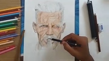 Drawing Cable (Josh Brolin/ Thanos) - Deadpool 2 - Time-lapse |