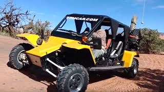Tip Over Challenge Hell's Revenge Trail Moab - TomCar (2-Wheel Drive)