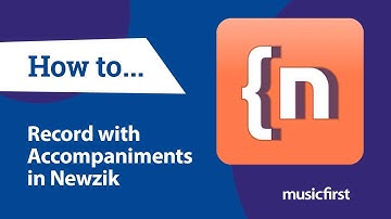 Newzik in Education: Recording with Accompaniments