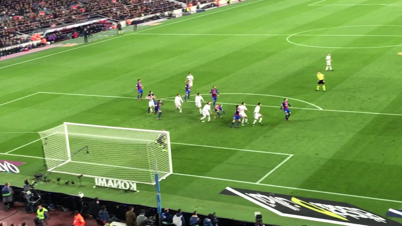 Sergio Ramos Amazing Comeback Goal - Barcelona vs Real Madrid 1-1 - La Liga 03/12/2016 HD 4k