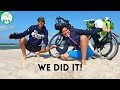 We finished the R10 track! Cycling the Baltic Coast of Poland Part III [Bike Touring Mixed Couple]