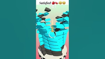 stack ball 3D gameplay 😱😱#youtubeshorts #gaming #sortvaral #stackballgame #gameplay #sortfeed