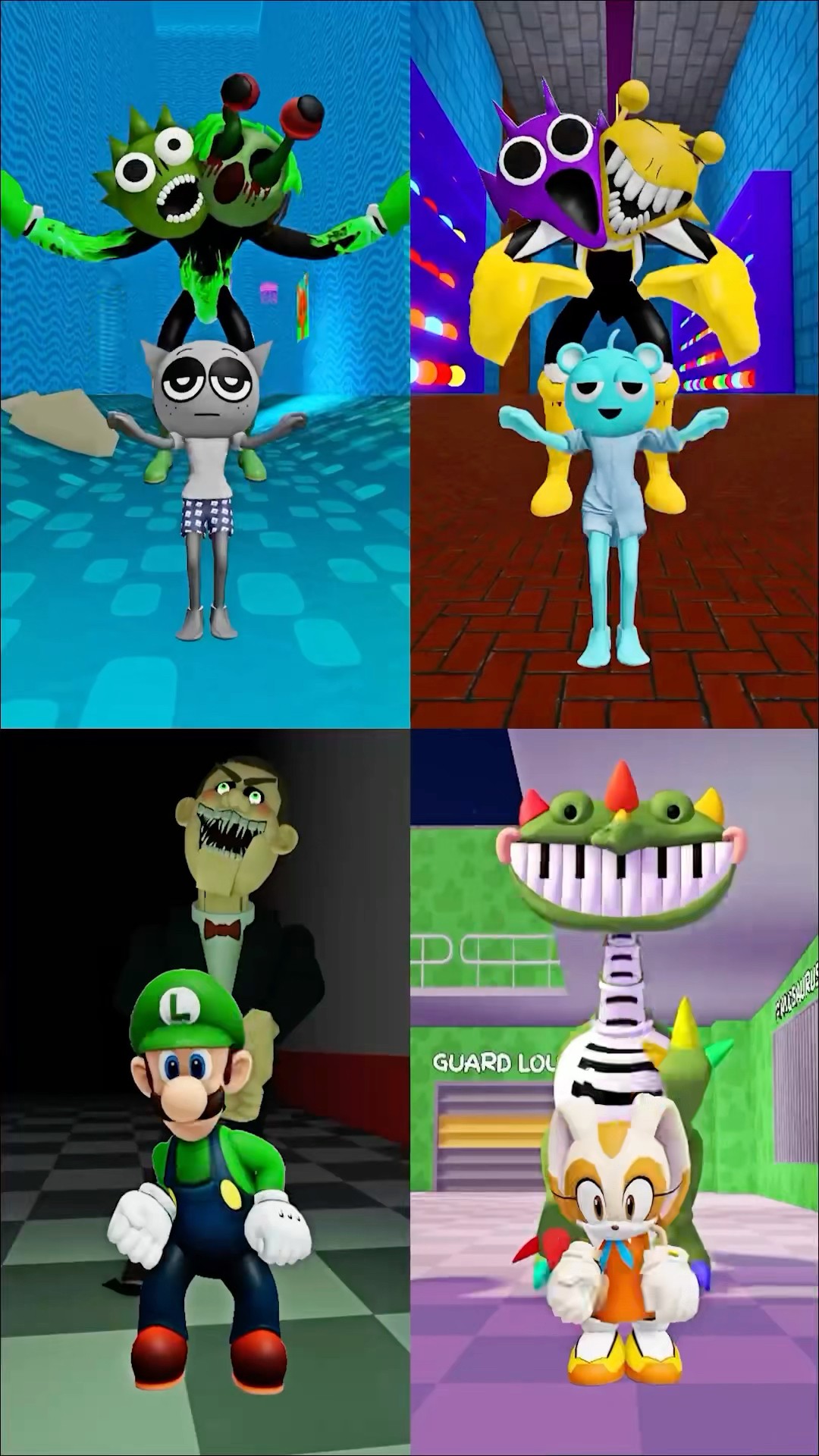 Vapo Vapo Dance 5 #sprunki #incredibox #roblox #sonic #mario