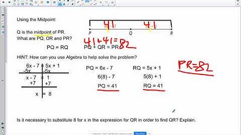 1 -3 Measuring Segments PART 2