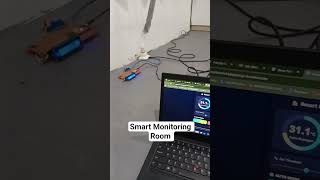 Smart Monitoring Room #electrical #esp32project #arduino #monitoring #short