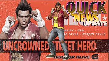 QNU - Dead or Alive 6 Diego Reveal Gameplay Trailer