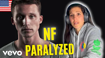 THIS HAD ME UGLY CRYING! NF - Paralyzed REACTION #nf #paralyzed #reaction #rap #react #firsttime