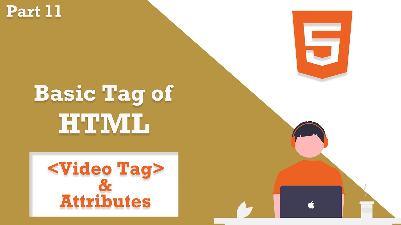 Video embedded in a web page using the video tag - YouTube