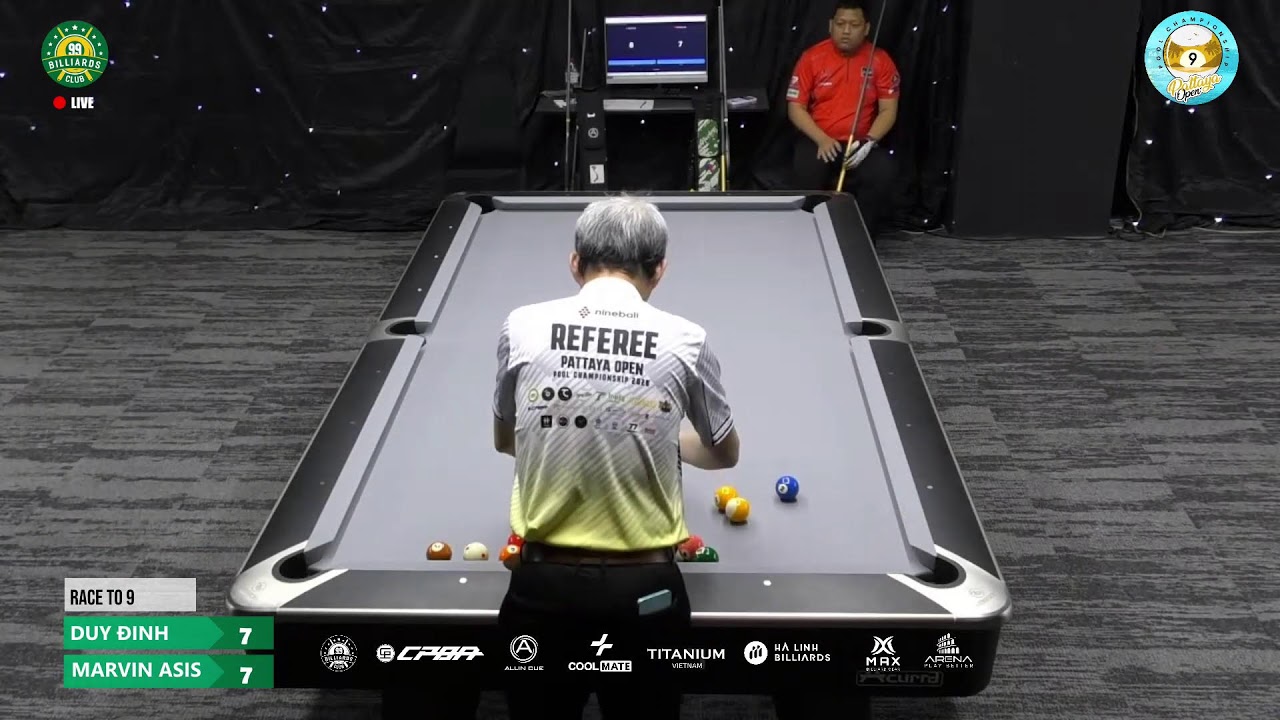 🔴 TRỰC TIẾP: PATTAYA OPEN POOL CHAMPIONSHIP 2026 - DUY ĐINH VS MARVIN ASIS