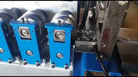 EKO PROFİL MAKİNA- Torba Filtre imalatı -Filter Frame Roll Forming Machine