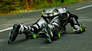 Rollerman - Extreme Downhill Rollerblading Suit