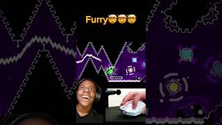 HACK In geometryDASH 😳😬 #geometrydash #gameplay #gaming