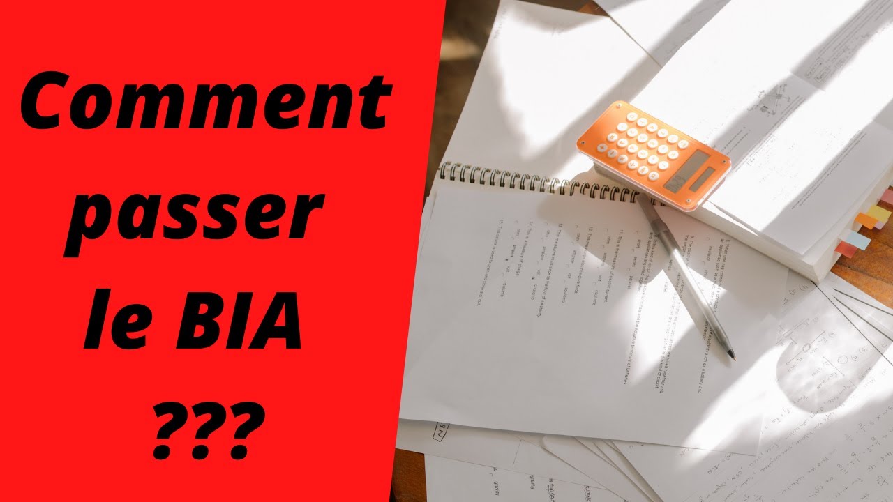 Page De Garde Bia Le BIA expliqué en 2 minutes - YouTube