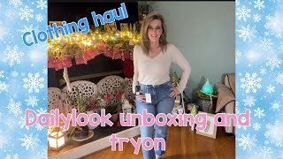 Dailylook unboxing and tryon! #dailylook #clothingsubscriptionbox,