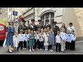песня Катюша - военный оркестр и детский хор