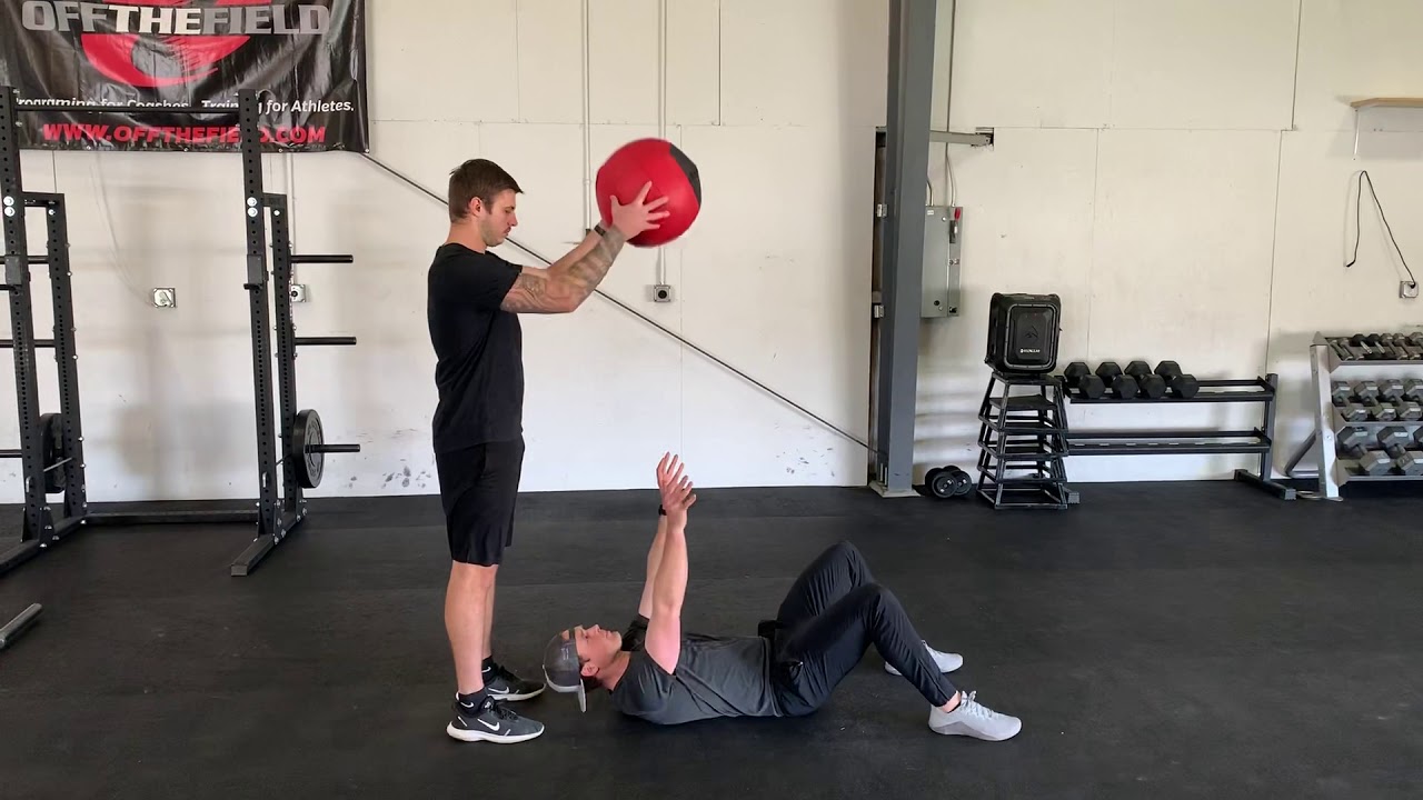 Med Ball Explosive Chest Pass (Floor) YouTube