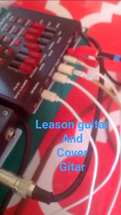 Leason guitar cover dangdut'potret tua'