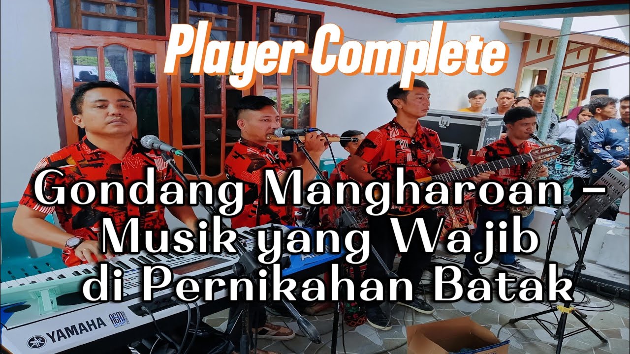 Gondang Mangharoan – Musik yang Wajib di Pernikahan Batak
