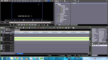 How to Import video and edit in edius 6