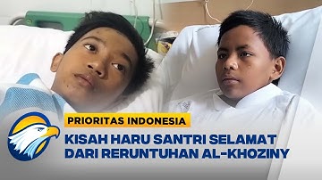 Kisah Haru Haical Selamat Usai 48 Jam dari Reruntuhan Musala Al-Khoziny -