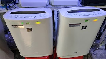 Sharp KC A50 và KC 500y4 Máy lọc không khí bù ẩm và diệt khuẩn