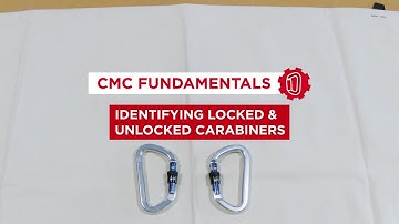 Identifying Locked & Unlocked Carabiners // CMC Fundamentals