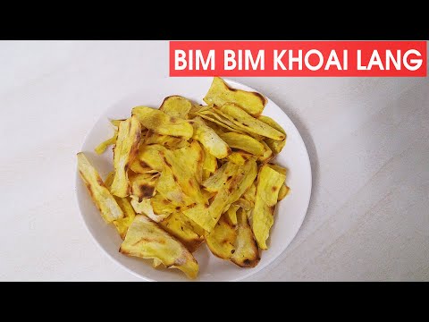 Tự làm Bim bim khoai lang giòn tan | Sweet potato snacks | Hồng Vân