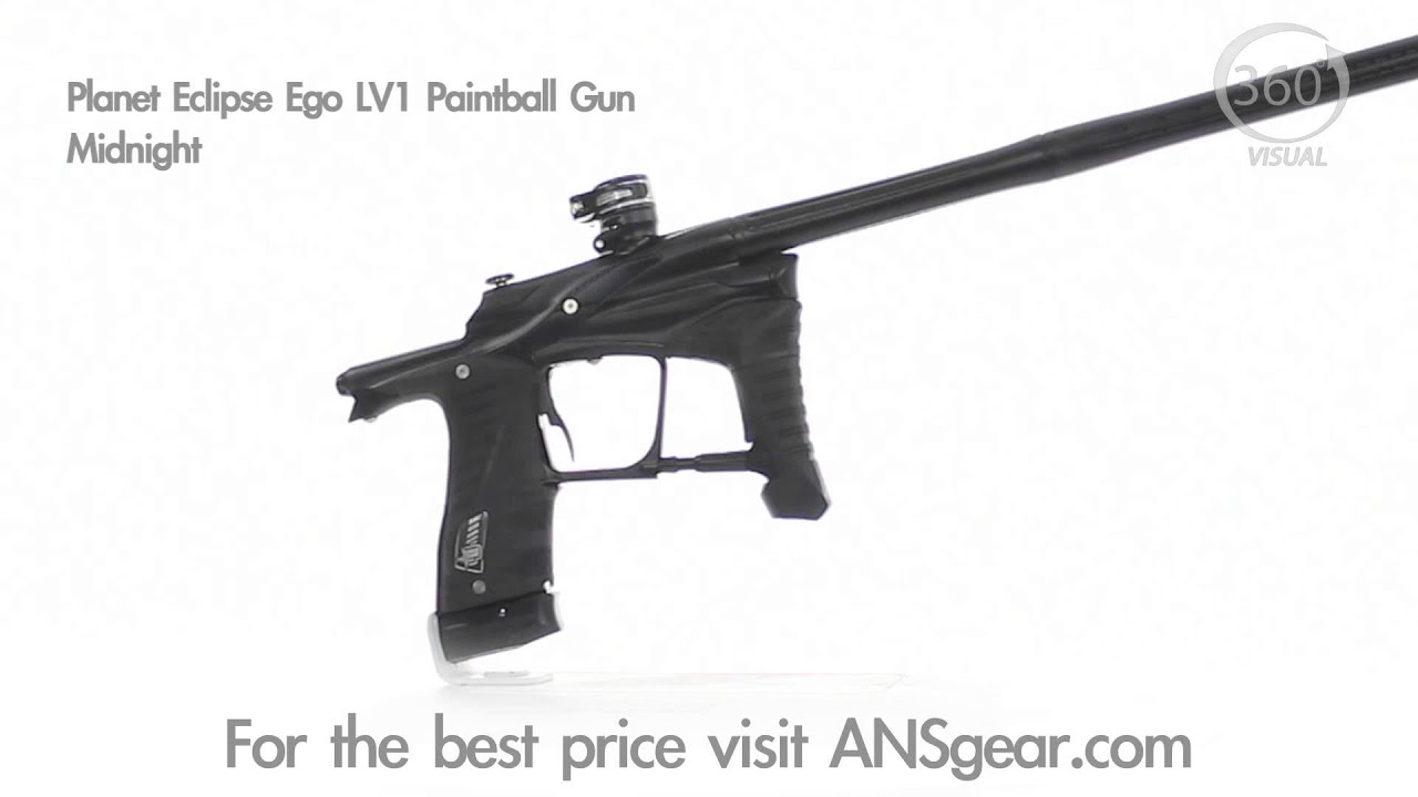 Planet Eclipse Ego LV1 Paintball Gun - Midnight 