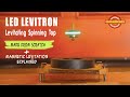DIY LED Levitron | How to make a magnetic levitating spinning top from scratch | Science explained