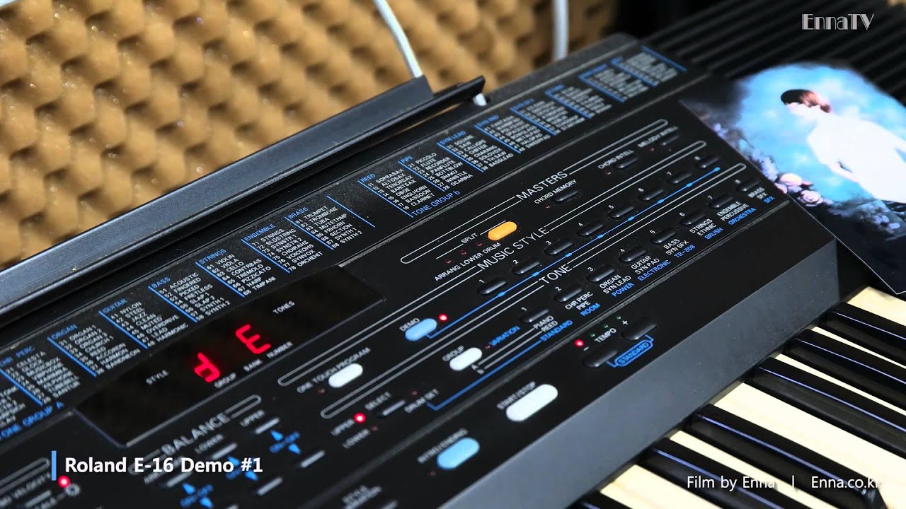 Roland E-16 All Demos - #1 - YouTube Roland E-16 All Demos - #1 - YouTube