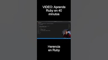 Herencia en Ruby  - #programacion #desarrolloweb  #ruby  #viral #latam #video #herencia