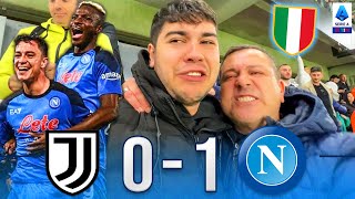 🇮🇹💙 SCUDETTO!! JUVENTUS-NAPOLI 0-1 | LIVE REACTION NAPOLETANI dall'ALLIANZ STADIUM