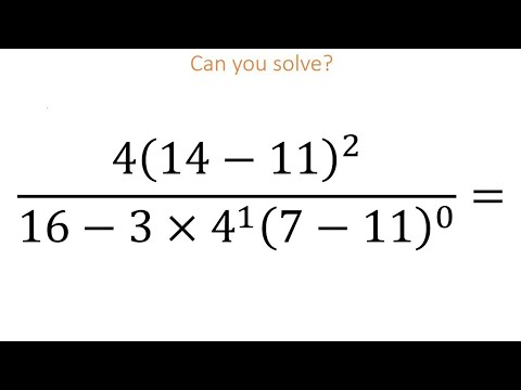 Can you solve? Using order of operations 2