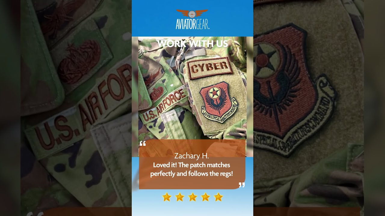 The Patch Matches Perfectly and Follows the Regs! #Unboxing #Airplane #Aviation #Reviews #5stars