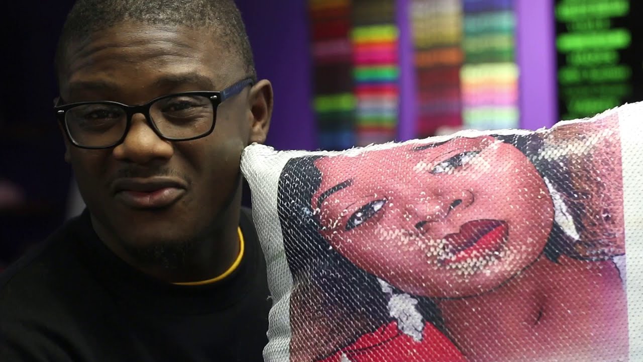 How to Sublimate Sequins Pillows YouTube