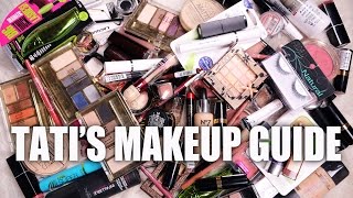 ULTIMATE Drugstore MAKEUP GUIDE | Tati's Favorites