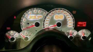 Custom Gauge Overlay for 98-02 Camaro.