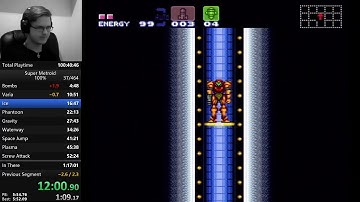 Super Metroid 100% in 1:16:21