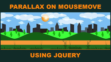 Multi Layer Parallax on Mouse Move - Move Images with Respect to Mouse Movement using jQuery