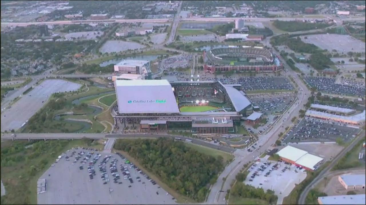 globe life field exterior