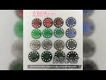NH05 20.5mm  Sunburst White Mother Pearl  Watch Dial Black Green Blue Brown Gray Fit 26mm NH05 Movem