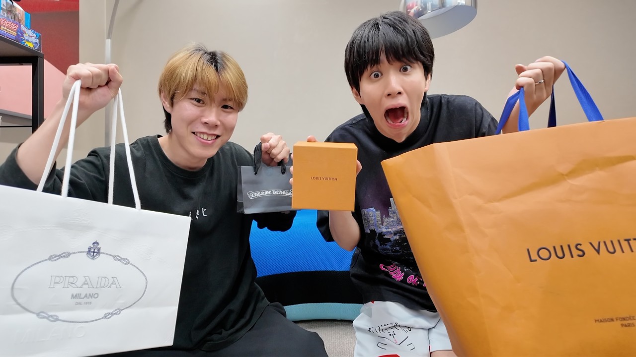 3ヶ月遅れではじめしゃちょーに誕プレ渡してみた