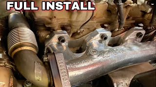 Duramax 01-16 PPE Manifolds And Up-pipe “FULL INSTALL”